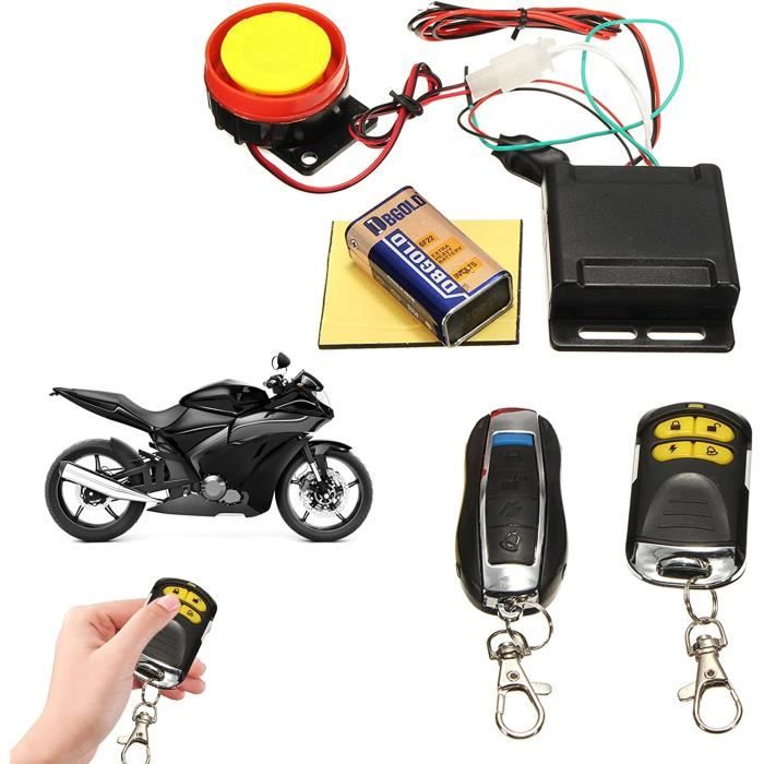 Sistema Di Allarme Scooter Moto ""Easy 2 Fit"" 12 V Incl. Telecomando - Foto 3