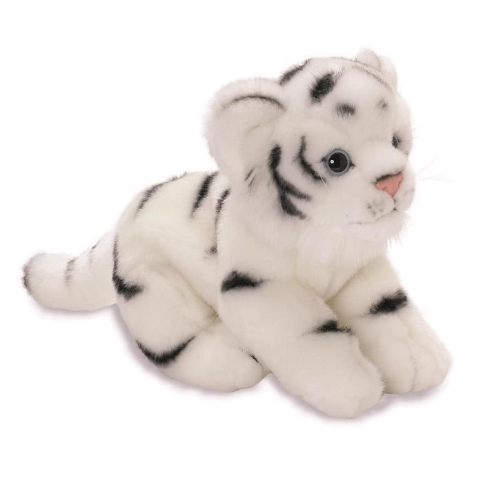 peluche géante tigre blanc