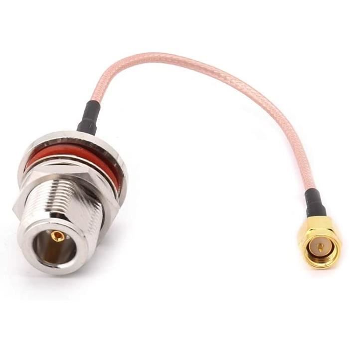 Adaptateur sma mâle vers rp-sma femelle à 4,90 € (Adaptateurs SMA