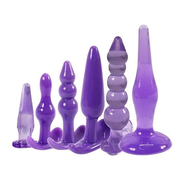 6Pcs - Set Silicone Anal Plug Massage Adult Sex Toys Femme Homme Gay Anal  Gode Butt Plug Ensemble Stimulateur De Clitoris G-S C6A26 - Cdiscount  Boutique Erotique