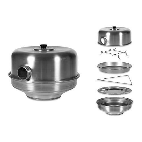 Mini-four - Pentole Agnelli - Coalfornoocchio35 - Aluminium - Couleur Argent - Brûleur inclus Mini-four - Pentole Agnelli - Coalfornoocchio35 - Aluminium - Couleur Argent - Brûleur inclus
