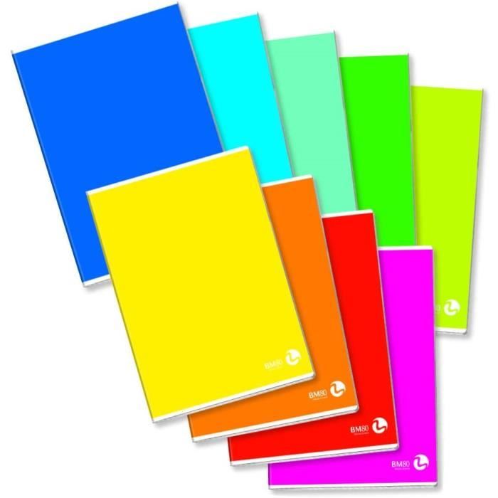 Lot De 10 Cahiers A4 Rainbow Brite / Iridella – Mattel – Neuf