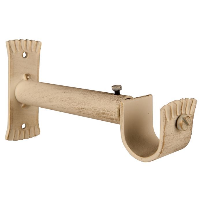 Chrome la Paire Support Naissance pour Tringle en Acier D28