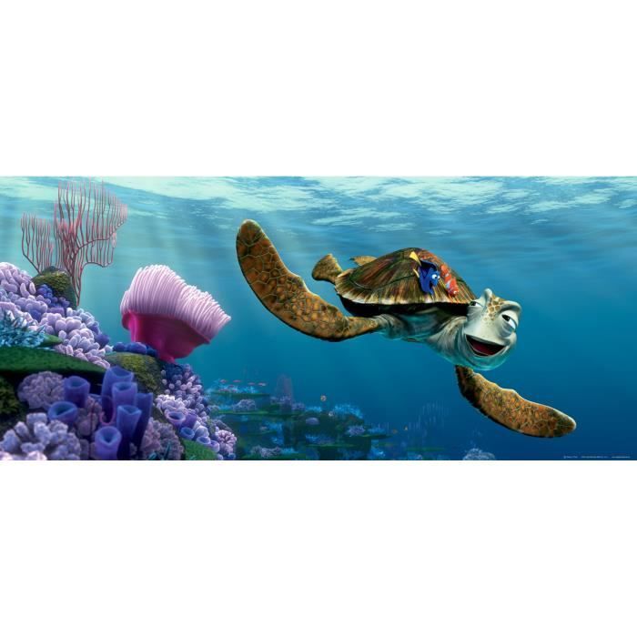 Poster Geant Crush Nemo Pixarcollection 100 Licence Pixar Le Monde De Nemo Theme Mur Poster Nemo Tortue Donnez A Votre Enfant La Cdiscount Maison