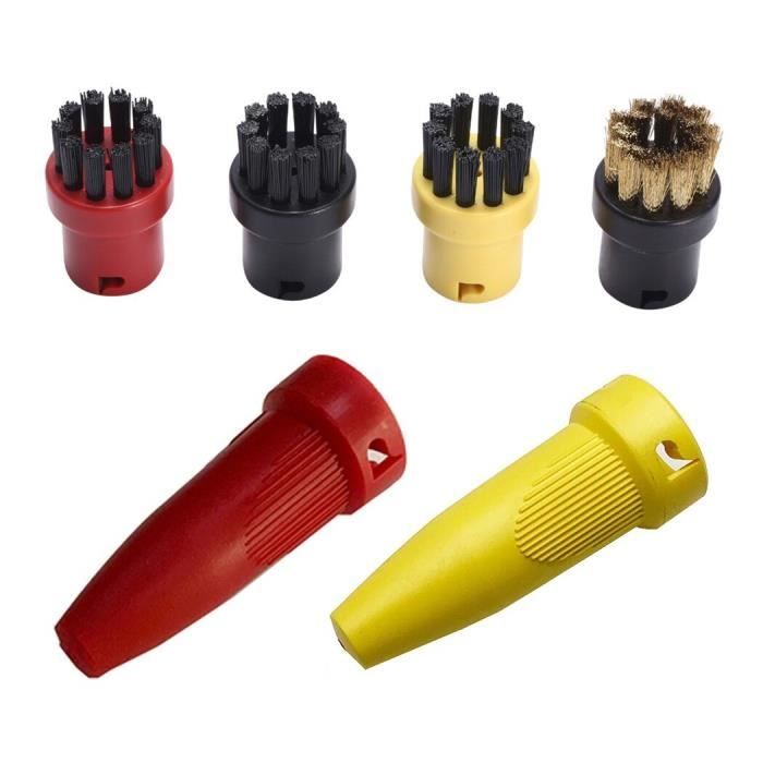 Brosse à Joints XXL Pour Nettoyeur Vapeur Karcher - Compatible SC 1 à SC 5 - Nettoyage Carrelage