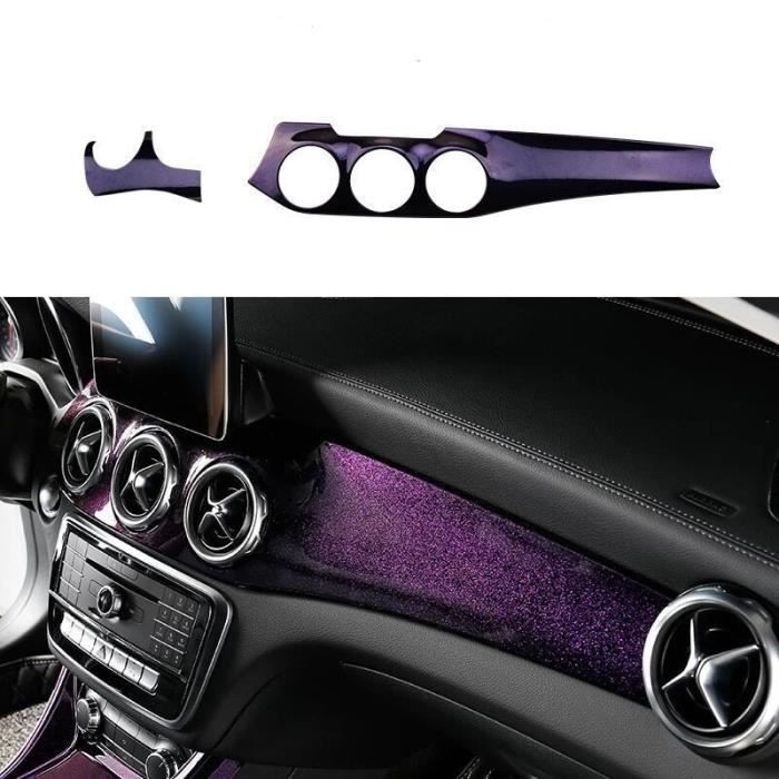 Accessoires auto intérieurs,Garniture de protection de console centrale pour  Mercedes Benz A-GLA-CLA classe - Type Light purple - Cdiscount Auto