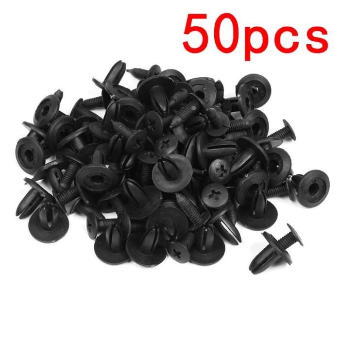 Lot De 10 Clips De Fixation Auto – Compatible Citroën, Toyota, Peugeot, Mazda… – Haute Qualité, Montage Facile