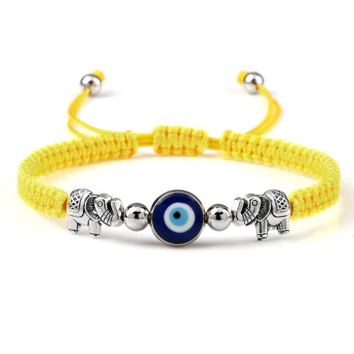 Pendentif Mauvais œil Bleu Hibou Et Lune – Décoration Et Protection, Idée Cadeau Originale - 3