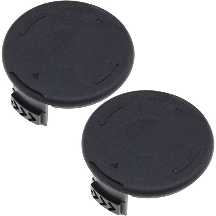 Lot de 2 couvercles de bobine pour coupe-bordures Black & Decker Lot de 2 couvercles de bobine pour coupe-bordures Black & Decker