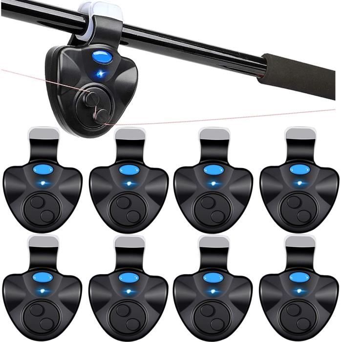 YARNOW Lot de 50 Clips Cloche pour Canne À Pêche