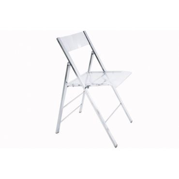 Chaise Pliante Plexiglas Transparente Retro Achat Vente Chaise Cdiscount