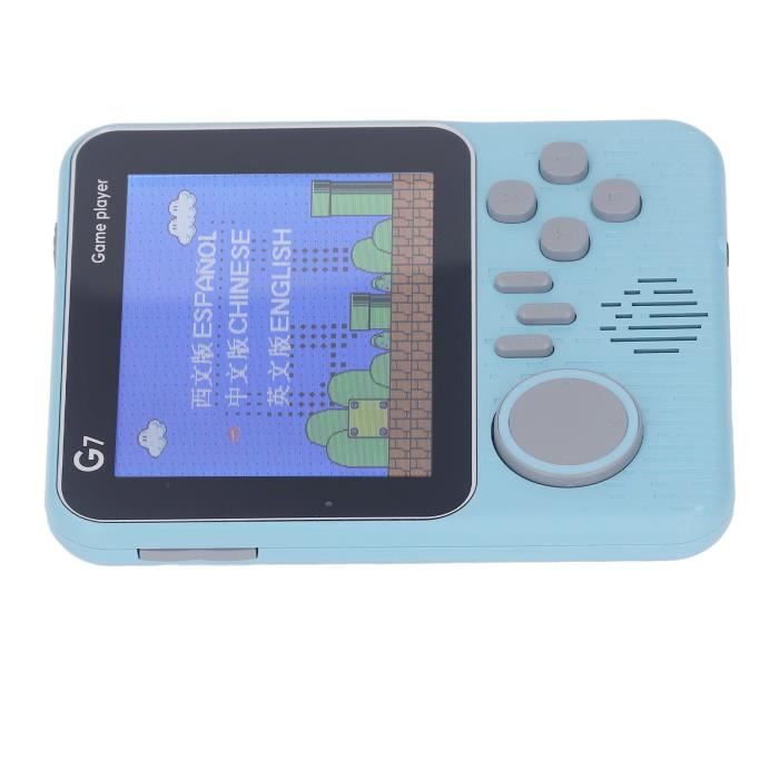 Cuifati Console De Jeu Portable Rétro – 500 Jeux FC – Écran 3 Pouces – Rechargeable 800 MAh – Contrôle Simple, Antidérapant