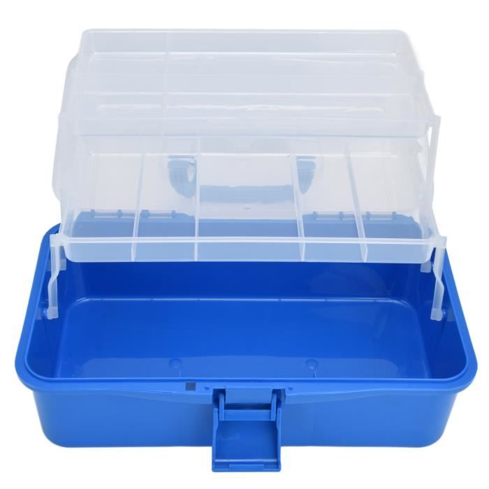 Alomejor Boîte à Outils De Pêche Mini – 2 Pièces, Rangement étanche En PP, 105 X 70 Mm, Pour Accessoires Et Leurres
