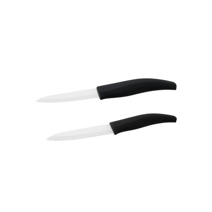 Set 5 Couteaux Cuisine Inox + éplucheur Céramique Navaris, Neuf
