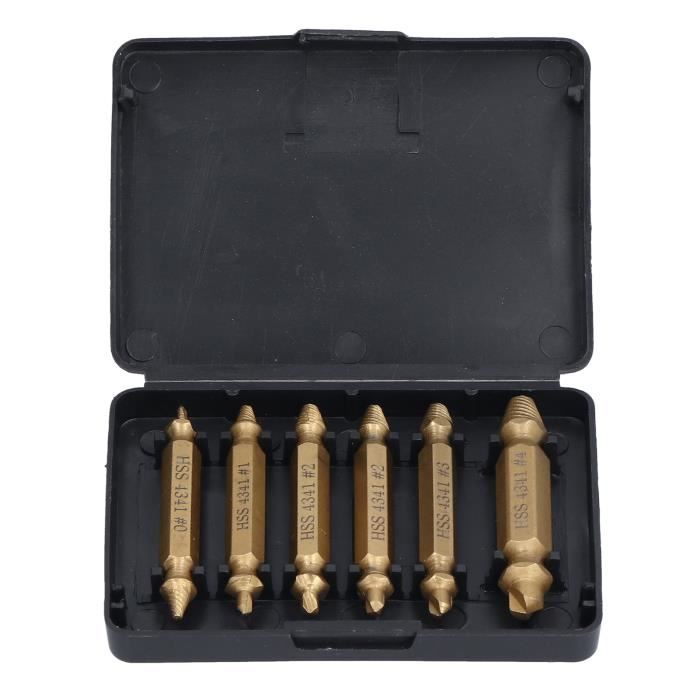 Kit 6 Pièces D’extracteurs De Vis, Boulons Et écrous – Marque Uxcell