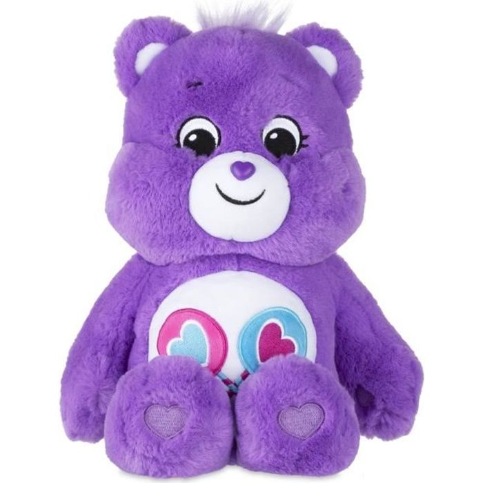 Bisounours - Peluche Violette 30 cm