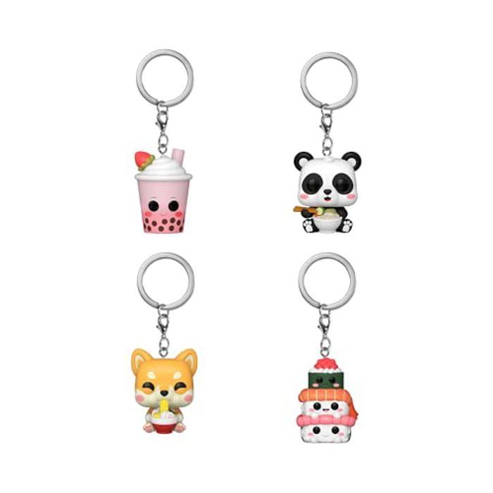 Figurine Funko Pop Pocket Keychain Kawaii Foodies Boba Tea - vue 3