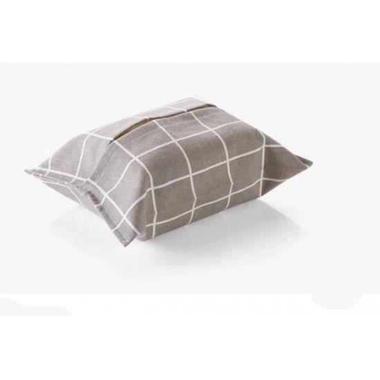 Housse Boite à Mouchoirs Mundo Rectangle Violet Lilas/Décoration Intérieur Création Style K