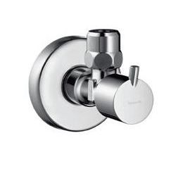 Hansgrohe Robinet d'arrêt S sortie G 3/8, Chromé, 13901000