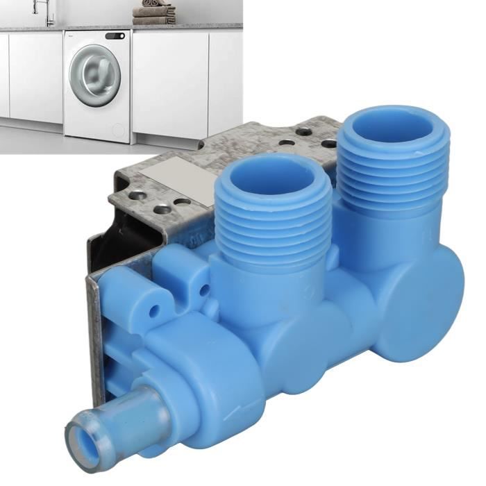 Kit de vanne d'entrée d'eau - EJ.LIFE - 285805 - Bleu - 2 têtes
