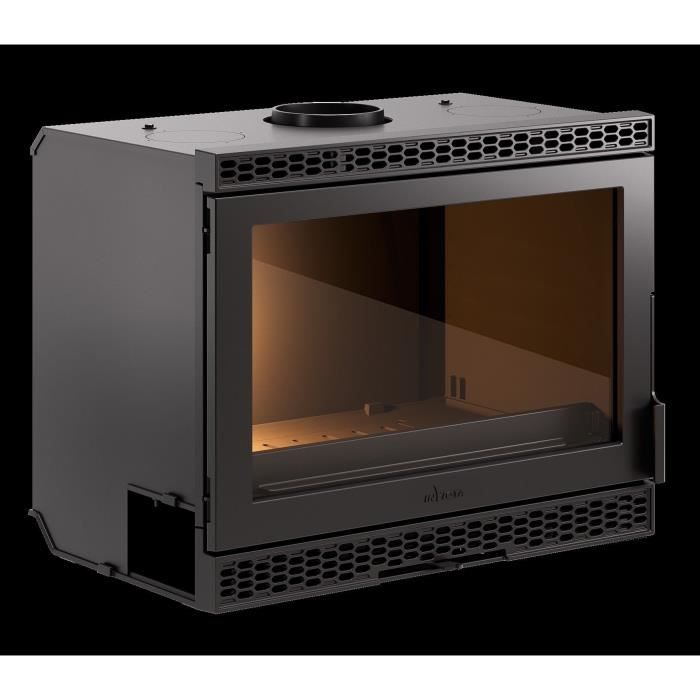Insert à bûches INVICTA Sirocco convection naturemme 8 KW En fonte Bûches 58 cm max
