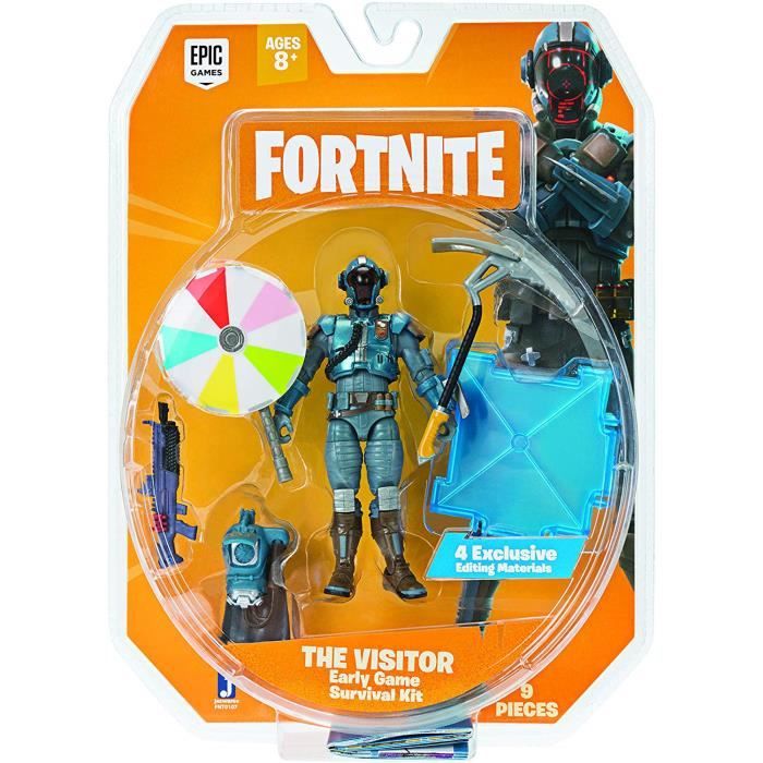 Figurine Fortnite - The Visitor - Kit de survie - Cdiscount Jeux vidéo