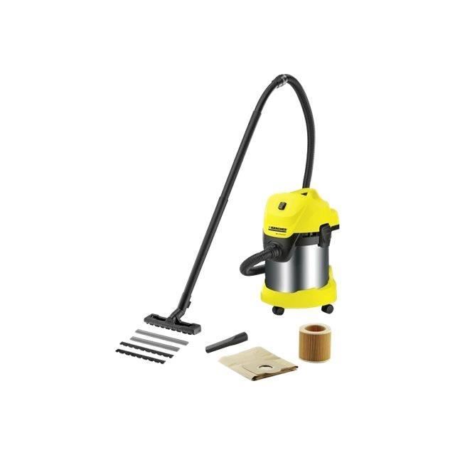 Kärcher WD 3 Premium Aspirateur traineau avec sac-sans sac