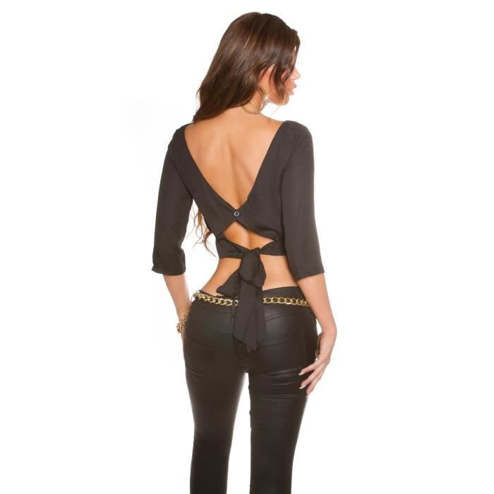 Haut Manche Longue Dos Nu 2025