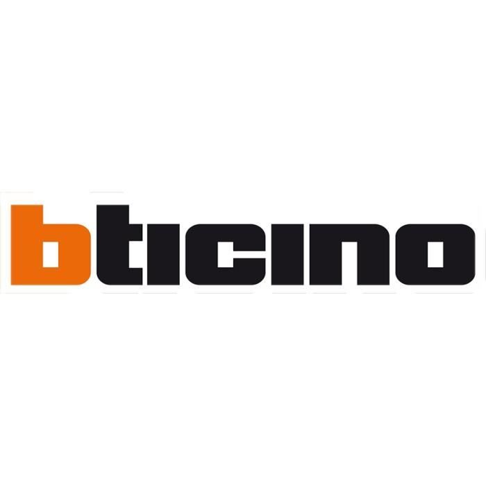 Placca 2x3 Moduli Bticino Axolute - Orizzontale, Colore Whice, Per Quadri Elettrici