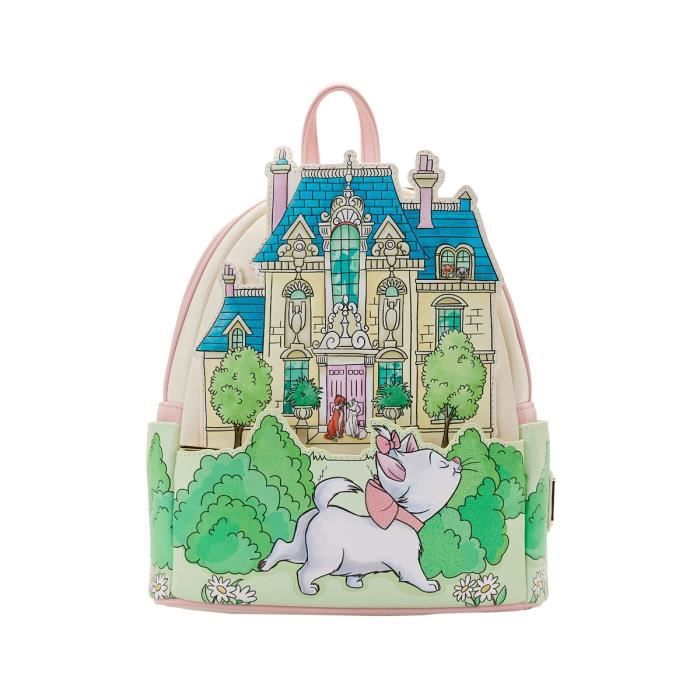 Mini Sac A Dos Loungefly - Les Aristochats - Empreintes De Pattes De