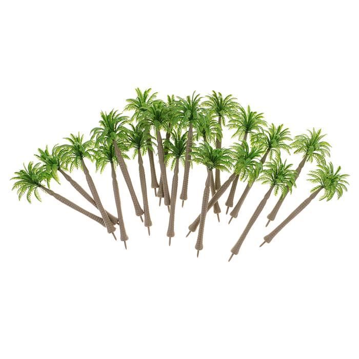 Arbres Paysage Ferroviaire Lot De 20 Arbres Miniatures VANZACK - 9cm