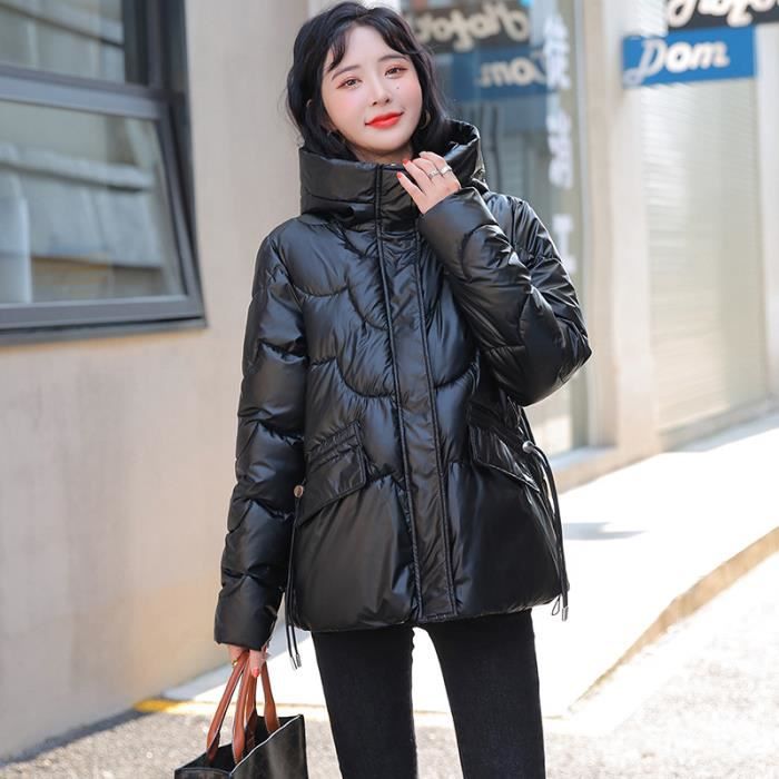 Doudoune Femme Ample Paillette Etanche Garder au Chaud Noir KJEHOME Noir Cdiscount Pret a Porter