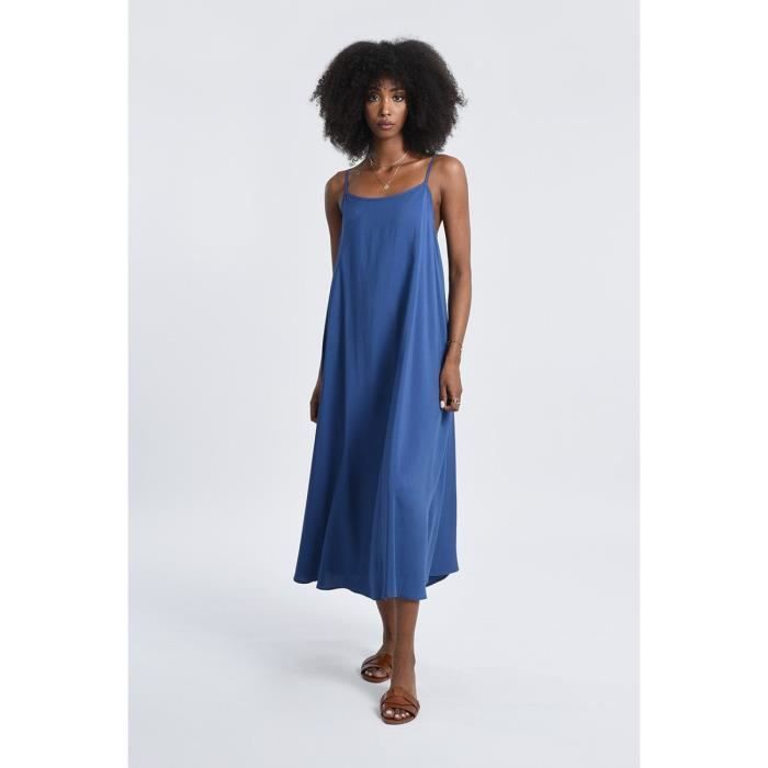 Robe evasee Molly bracken Femme Bleu Cdiscount Pret a Porter