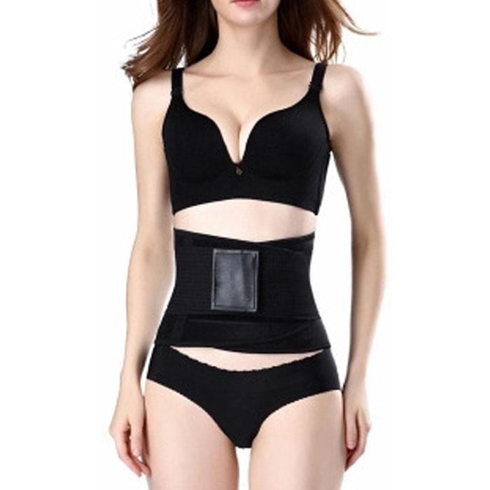 Corset Minceur En Latex Pour Femme - Bustier Avec Baleines Acier, 3 Rangées De Crochets, Taille 66-111 Cm