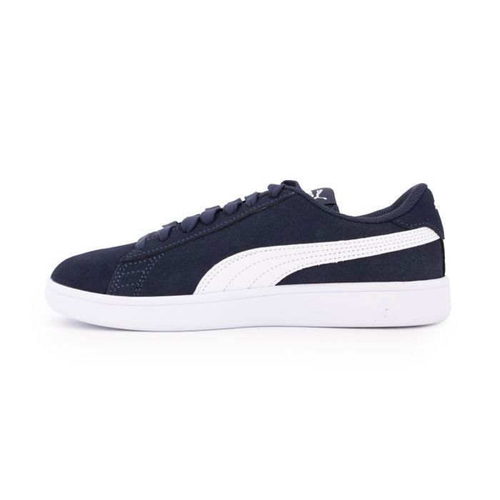Puma Enfants Baskets En Cuir Suédé Bleu marine - Achat / Vente basket - Cdiscount