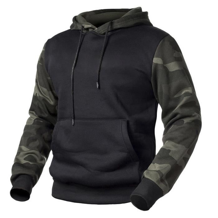Sweat shop camouflage homme