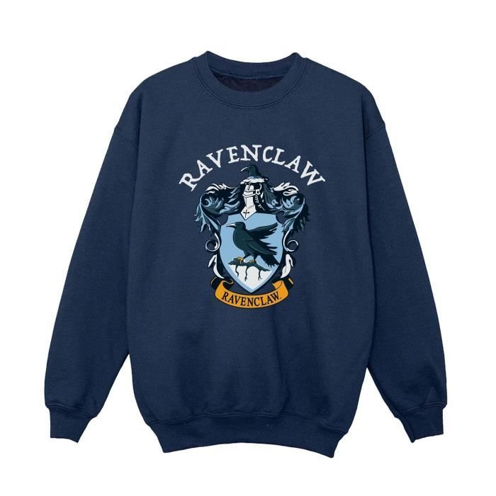 Ras du cou bleu foncé des années 90 - Taille moyenne