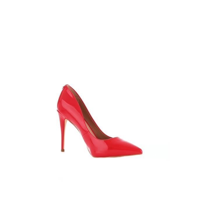 escarpins guess rouge