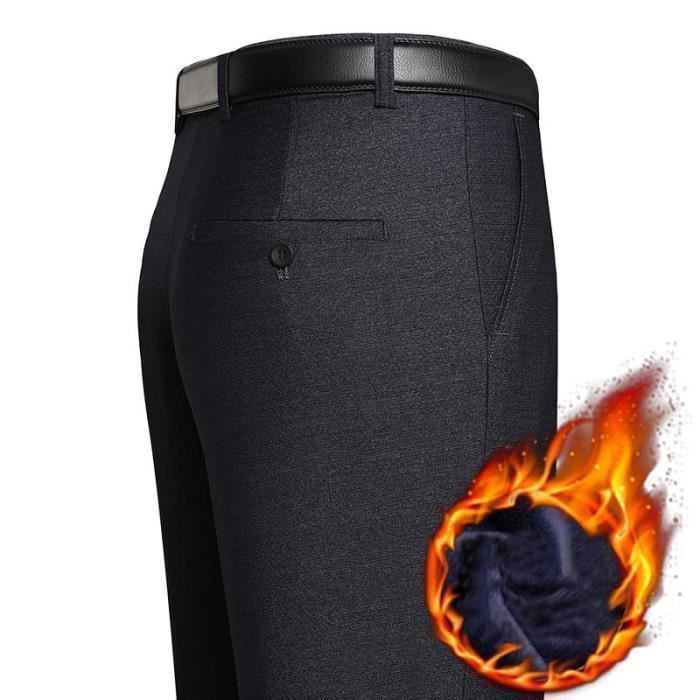 Pantalon homme doublé polaire deals