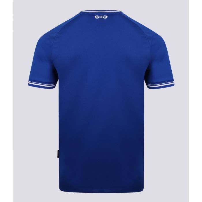 Maillot De Football Umbro NYC Footy – Homme S, Bleu/blanc, Manches Courtes, Polyester