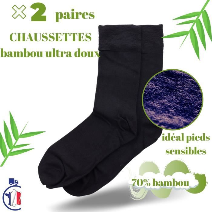 ZAKASA Chaussettes Basses Homme Bambou Socquettes Courtes Ultra Douces Respirantes - Lot Sport Été