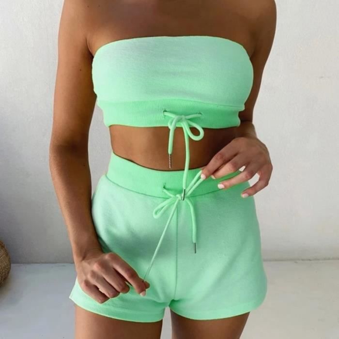 Ensemble short deals et haut