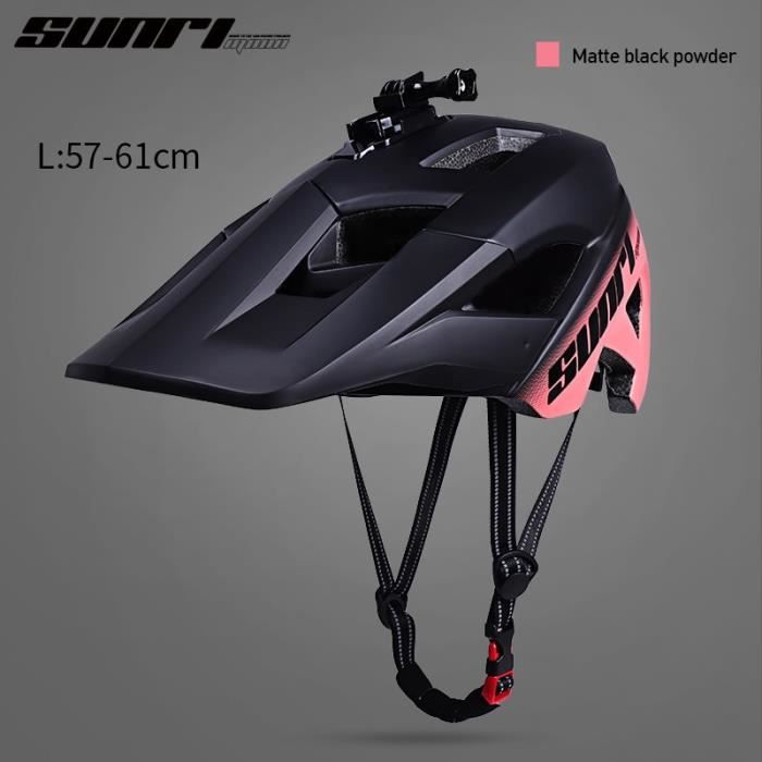 Casque de vélo tout-terrain ultraléger avec feux arrière - SUNRIMOON ...