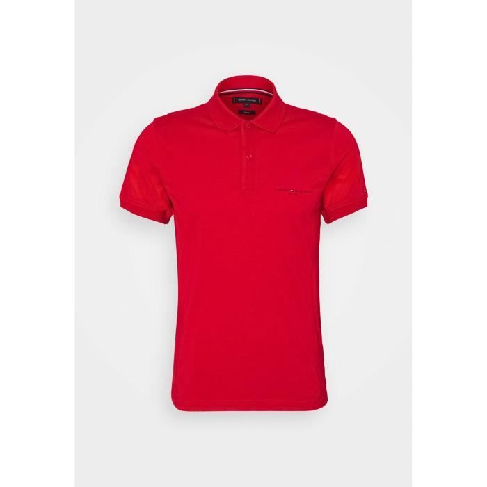 Polo tommy hilfiger shop rouge homme