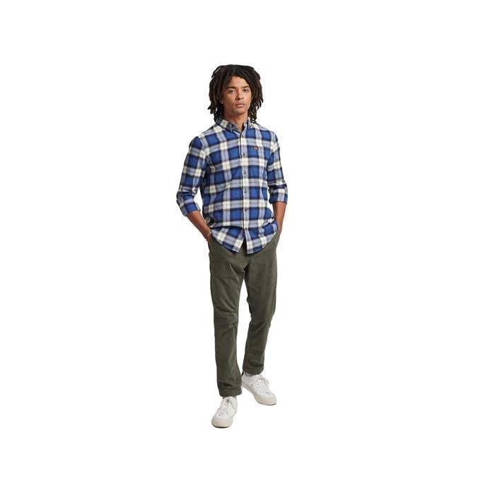 Superdry Pour des hommes Chemise de bucheron vintage Bleu Bleu Cdiscount Pret a Porter