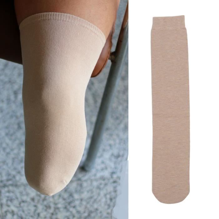 Chaussettes pour amputes Lot de 5 chaussettes de souche pour ampute doux epaissi en coton respirant pour protection des 123657 couleur chair Cdiscount Sport
