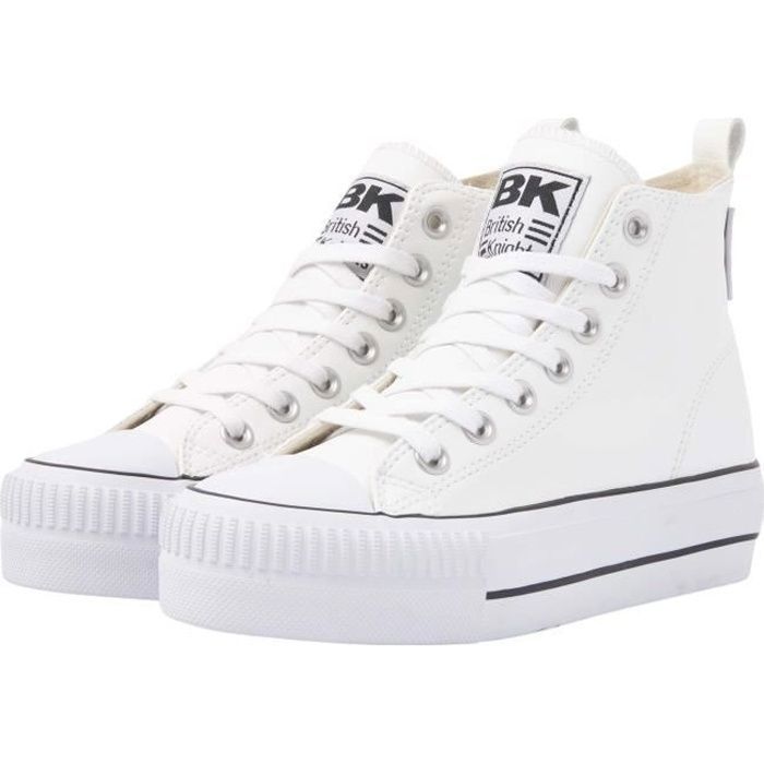 British Knights Femme Kaya Flow Mid - Baskets Mi-Hautes Style Urbain Confortables