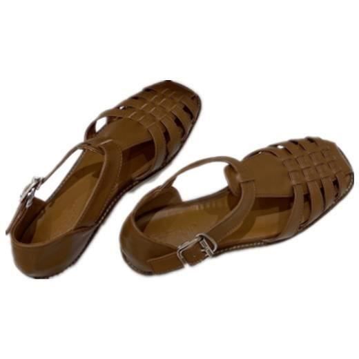 Sandales Compensées Nurture Bout Ouvert Perles Jaunes - Taille US 7.5, Occasion, Talon 2-2.9 Pouces