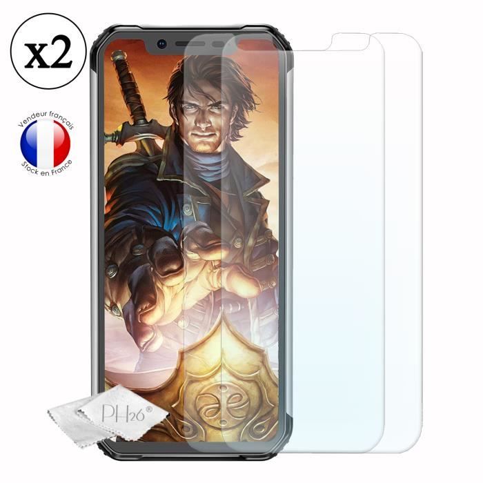 Protecteur D'écran AtFoliX FX-Hybrid-Glass Pour Blackview BV9600E - Anti-choc 9H, Ultra-mince