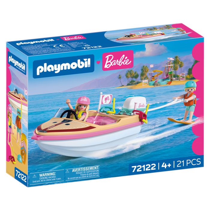 Playmobil Barbie 72122 Barbie Bateau de 'aventure - vue 8